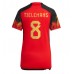 Günstige Belgien Youri Tielemans #8 Heim Fussballtrikot Damen WM 2022 Kurzarm